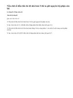 Lý thuyết về làm tròn số.