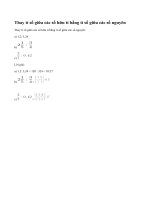 Bài 44 trang 26 sgk toán 7 tập 1