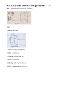 Bài 1 trang 110 - Sách giáo khoa toán 9 tập 2