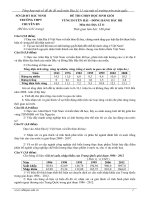 Tổng hợp một số đề thi học sinh giỏi môn địa lý 11 của một số trường trên toàn quốc CÓ ĐÁP ÁN