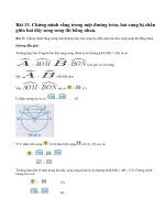 Bài 13 trang 72 sgk toán lớp 9 tập 2