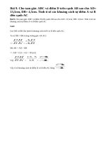 Bài 9 trang 63 - Sách giáo khoa toán 8 tập 2