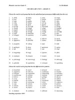 VOCABULARY GRADE 12