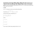 Bài 57 trang 30 sgk toán 7 tập 1