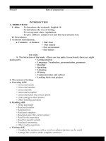 Giáo án tiếng Anh lớp 10 chương trình mới