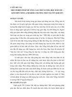 MỘT số BIỆN PHÁP để NÂNG CAO CHẤT LƯỢNG học SINH yếu kém môn TIẾNG ANH KHỐI 6 TRƯỜNG THCS NGUYỄN KHUYẾN 