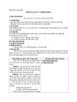 Giáo dục công dân PHÁP LUẬT và đời SỐNG 