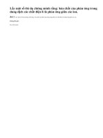 Bài 3 trang 20 sgk Hóa học 11