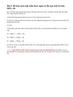 Bài 5 trang 101 sgk hoá học 12