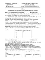 Download đề và đáp án thi học sinh giỏi lớp 12 môn tin học 2007 2008 tỉnh quảng bình (vòng 1+2) 