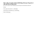 Bài 1 trang 19 sgk toán lớp 5