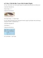 Lý thuyết chia số đo thời gian cho một số