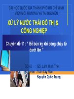 Bể bùn kỵ khí dòng chảy từ dưới lên ( đính kèm file)