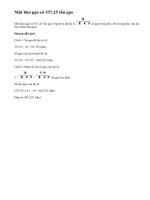 Bài 3 trang 66 Tiết 33 sgk Toán 5