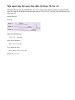 Bài 4 trang 52 Tiết 19 sgk Toán 5