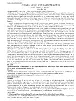 Tài liệu dàn bài gợi ý phân tích tác phẩm chuyện người con gái nam xương   nguyễn du 