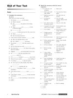 Lifelines end of year test