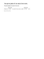 Lý thuyết tìm giá trị phân số của một số cho trước