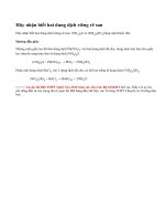 Bài 4 trang 180 sgk Hóa học lớp 12