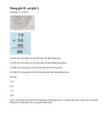 Bài 3 trang 110 SGK toán 5 luyện tập