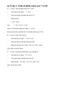 Lý thuyết: Sử dụng máy tính bỏ túi để hỗ trợ giải toán về số phần trăm