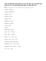 Bài 4 trang 22 sgk Hóa học 11