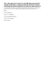 Bài 1 trang 21 sgk toán lớp 5