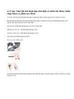 Lý thuyết về thể tích hình hộp chữ nhật