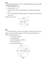 101 bài hình ôn thi vào lớp 10 