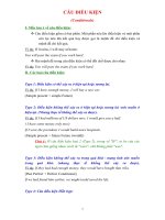 Tài liệu câu điều kiện trong tiếng anh 