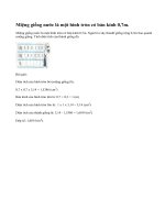 Bài 3 trang 100 SGK toán 5 luyện tập