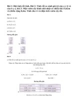 Bài 1, 2, 3 trang 59 sgk Toán 5