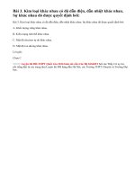 Bài 3 trang 100 sgk hoá học 12