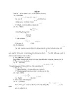 Đề thi tốt nghiệp toán THPT 59 