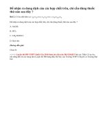 Bài 2 trang 48 sgk Hóa học 12