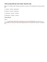 Bài 1 trang 44 sgk Hóa học 12