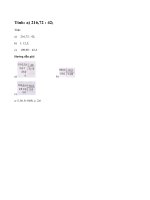 Bài 1 trang 79 Tiết 49 sgk Toán 5