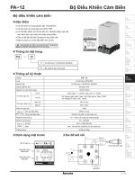 BỘ điều KHIỂN cảm BIẾN PA 12 