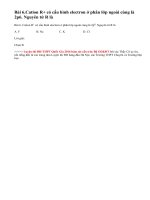 Bài 6 trang 82 sgk hoá học 12