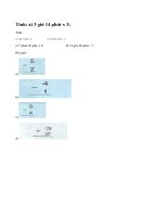 Bài 1 trang 137 sgk toán 5 luyện tập