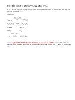 Bài 4 trang 37 SGK hóa học 12