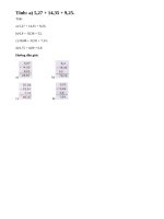 Bài 1 trang 51 sgk Toán 5