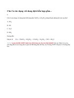 Bài 6 - Trang 167 - SGK Hóa Học 12