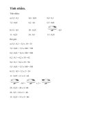 Bài 2 trang 164 sgk toán 5 luyện tập