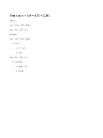 Bài 2 trang 175 sgk toán 5 tiết 169 luyện tập