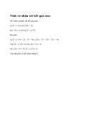 Bài 29 trang 76 sgk toán 6 tập 1