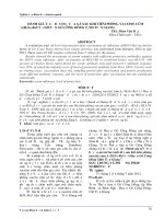 ĐÁNH GIÁ tỉ lệ bảo hộ của gà SAU KHI TIÊM PHÒNG VACCINE cúm AH5N1 re5 tại HUYỆN gò CÔNG ĐÔNG TỈNH TIỀN GIANG