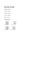 Bài 1 trang 54 Tiết 21 sgk Toán 5