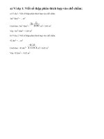 Lý thuyết viết các số đo diện tích dưới dạng số thập phân