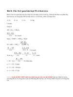 Bài 8 trang 101 sgk hoá học 12